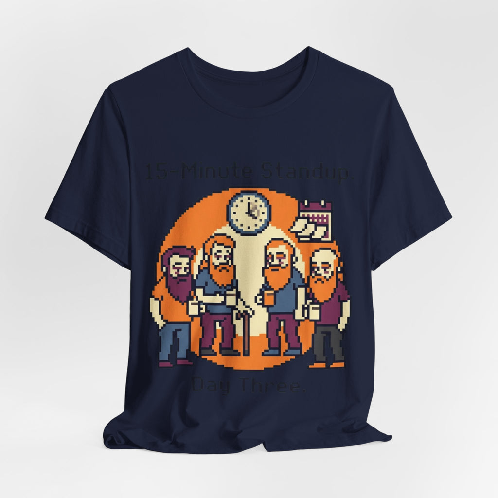 15 Minute Standup Day Three Pixel Tee