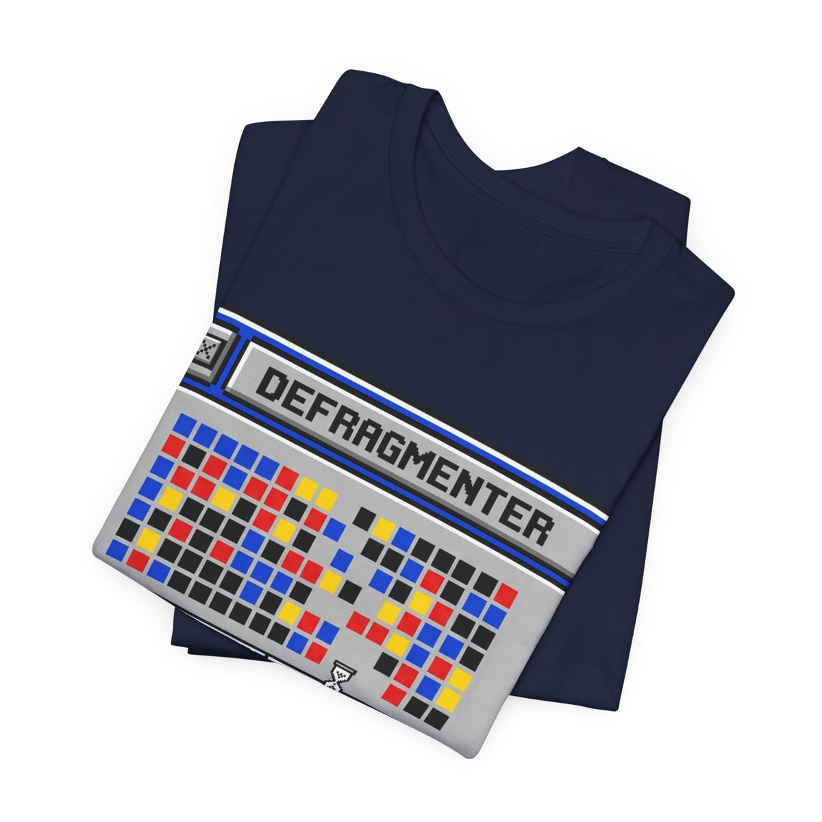 Currently Defragmenting Retro 90s PC Tee