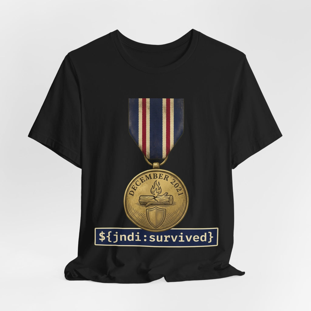 Survived The Logging Apocalypse 2021 Security Tee