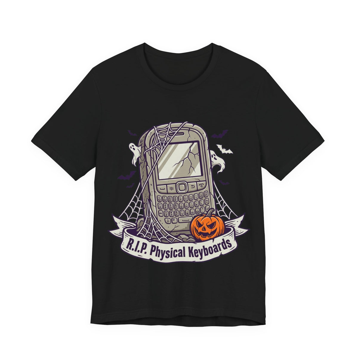Rest In Keyboard Tech Halloween Tee