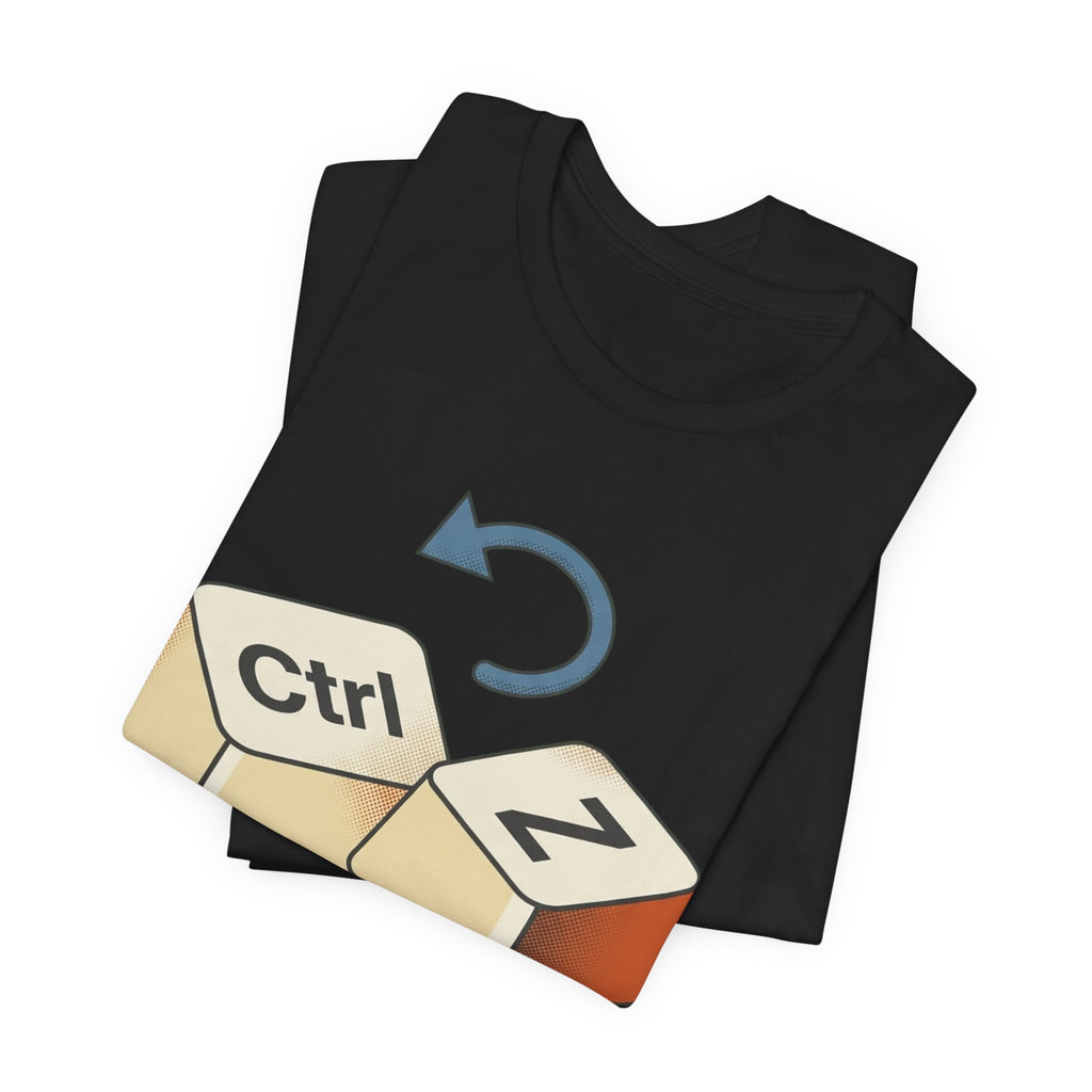 Life Needs A Ctrl Z Retro Keycap Tee