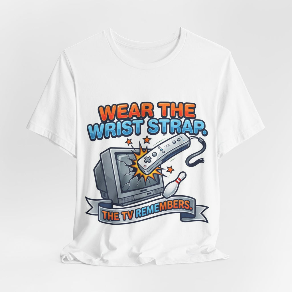 Wear The Wrist Strap 2006 Retro Gamer Tee