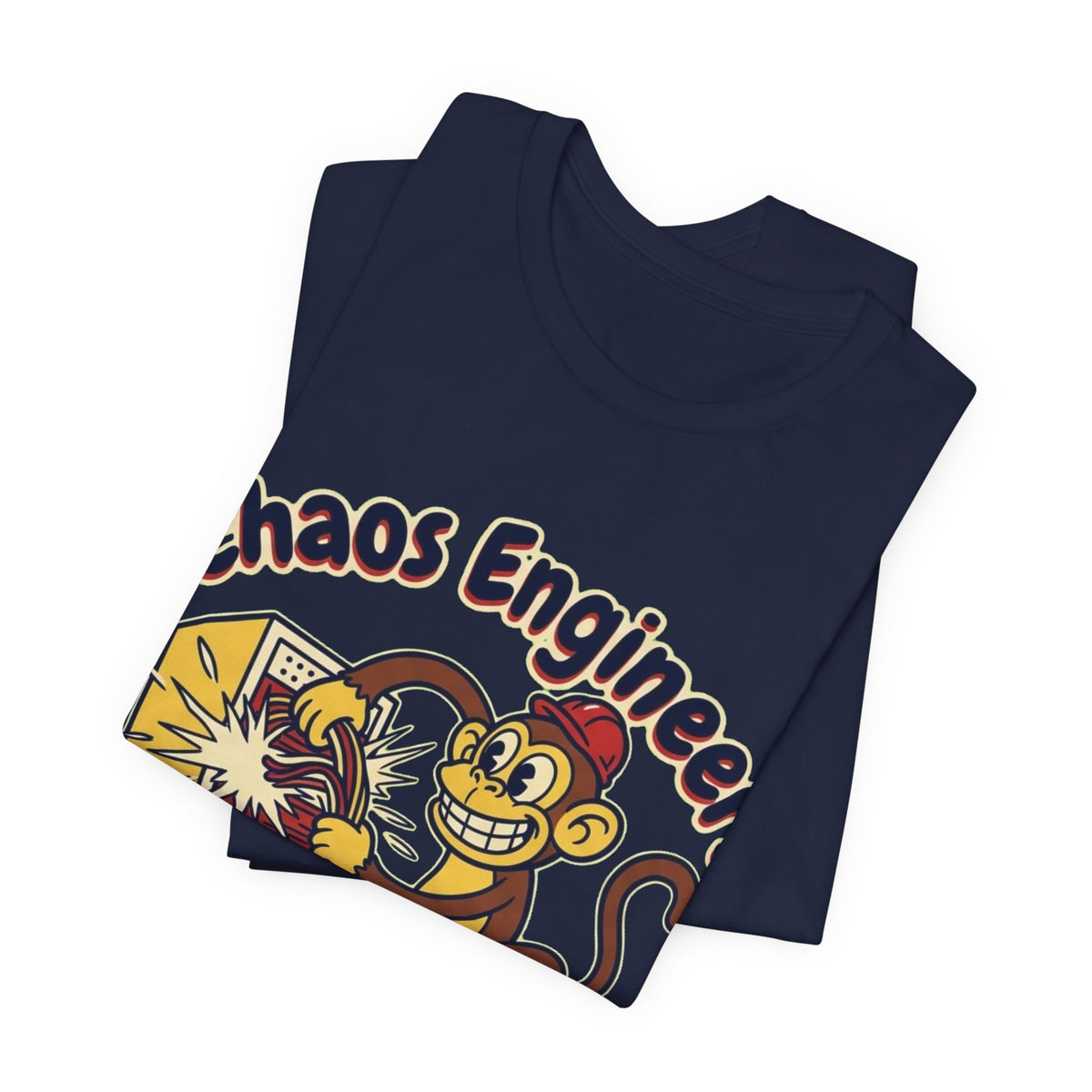 Chaos Engineer Breaks Prod On Purpose Monkey Day Tee