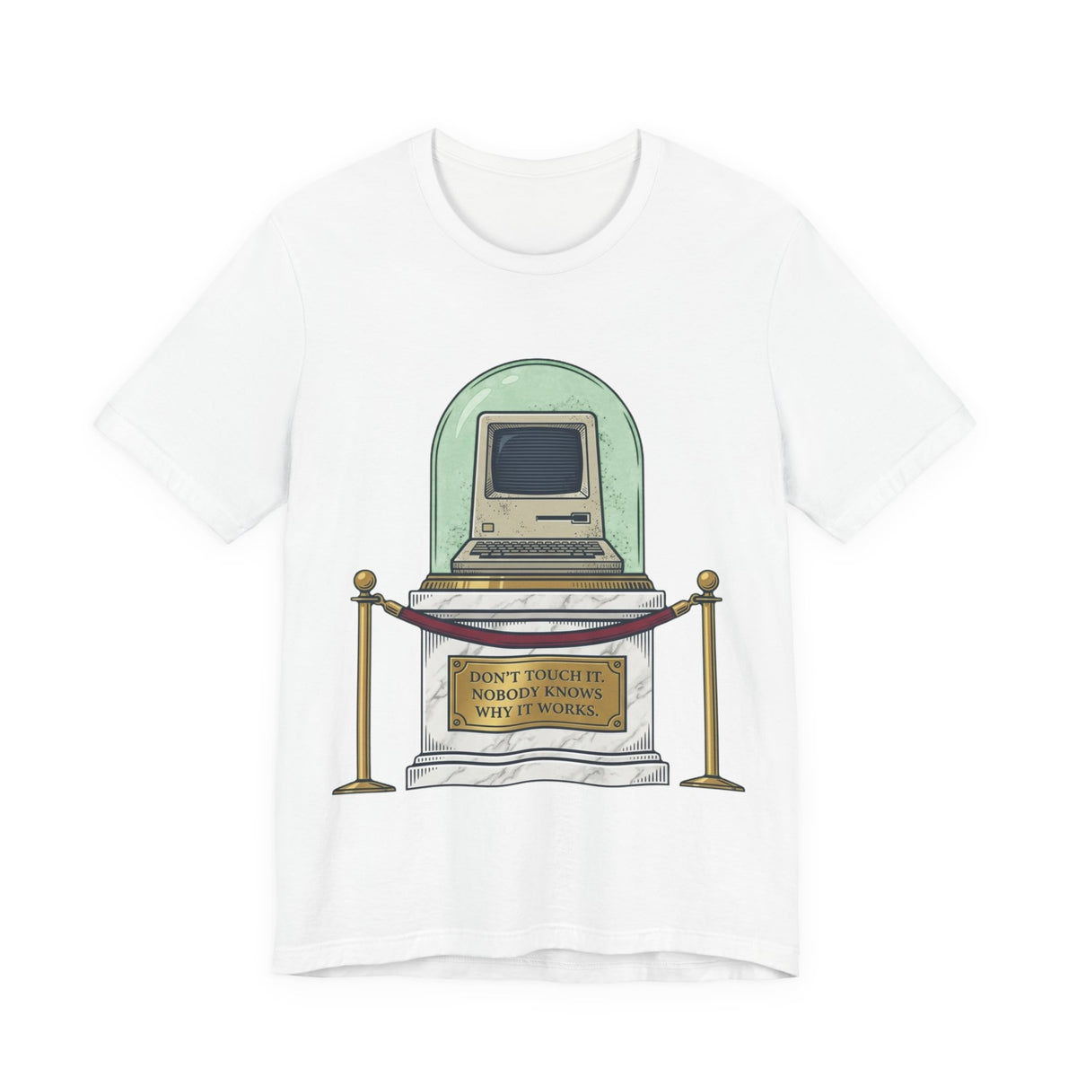 Legacy Code Do Not Touch Museum Tee