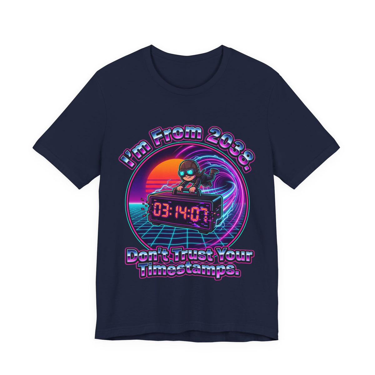 I'm From 2038 Timestamp Time Traveler Tee