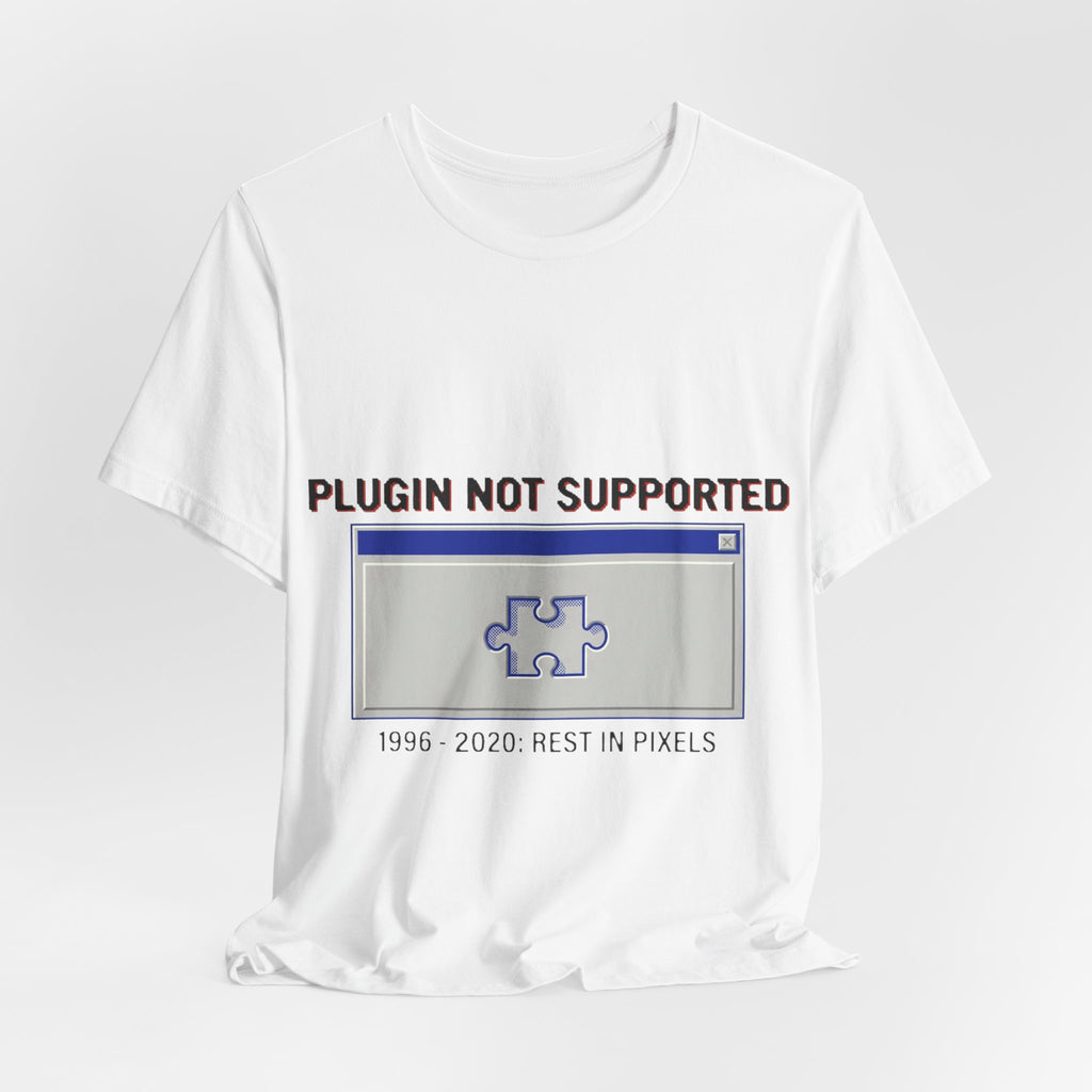 Missing Plugin Memorial Vintage Graphic Tee
