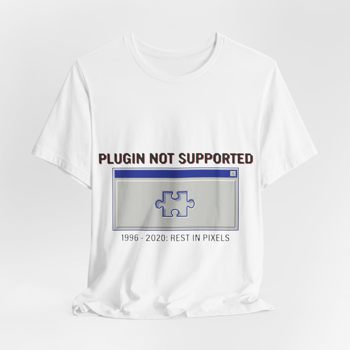 Missing Plugin Memorial Vintage Graphic Tee