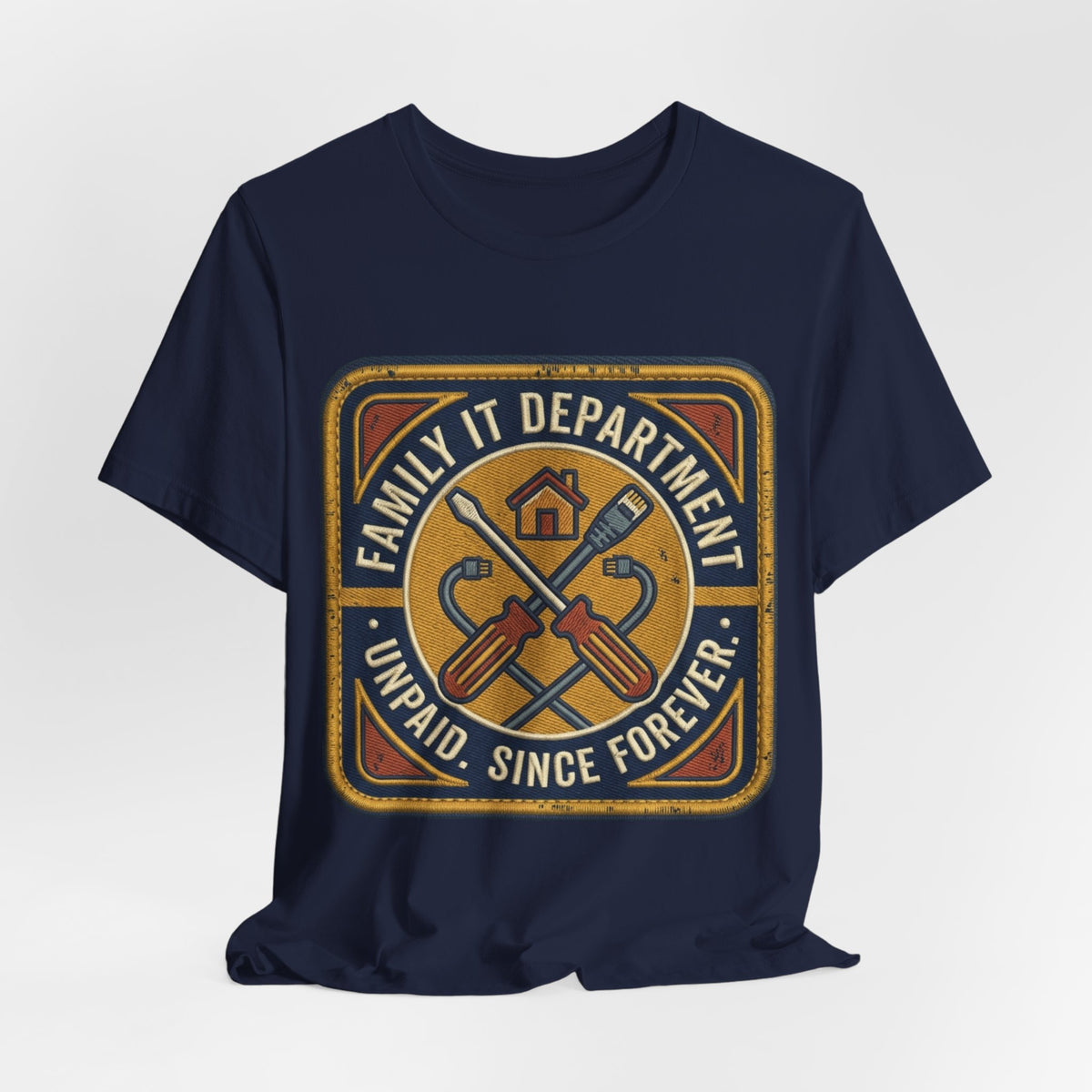 Unpaid Family IT Department Tee