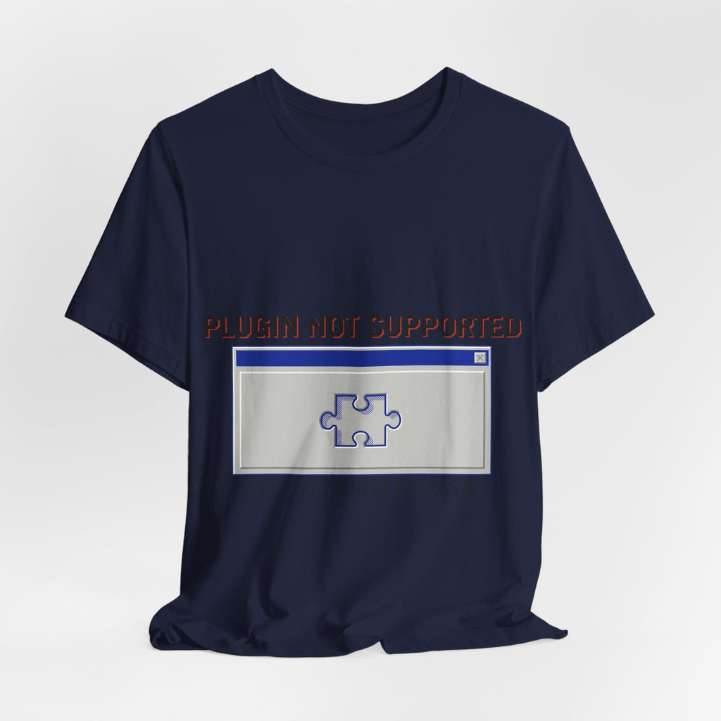 Missing Plugin Memorial Vintage Graphic Tee