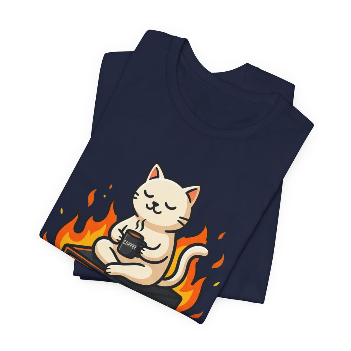 DevOps Calm Cat Server Tee