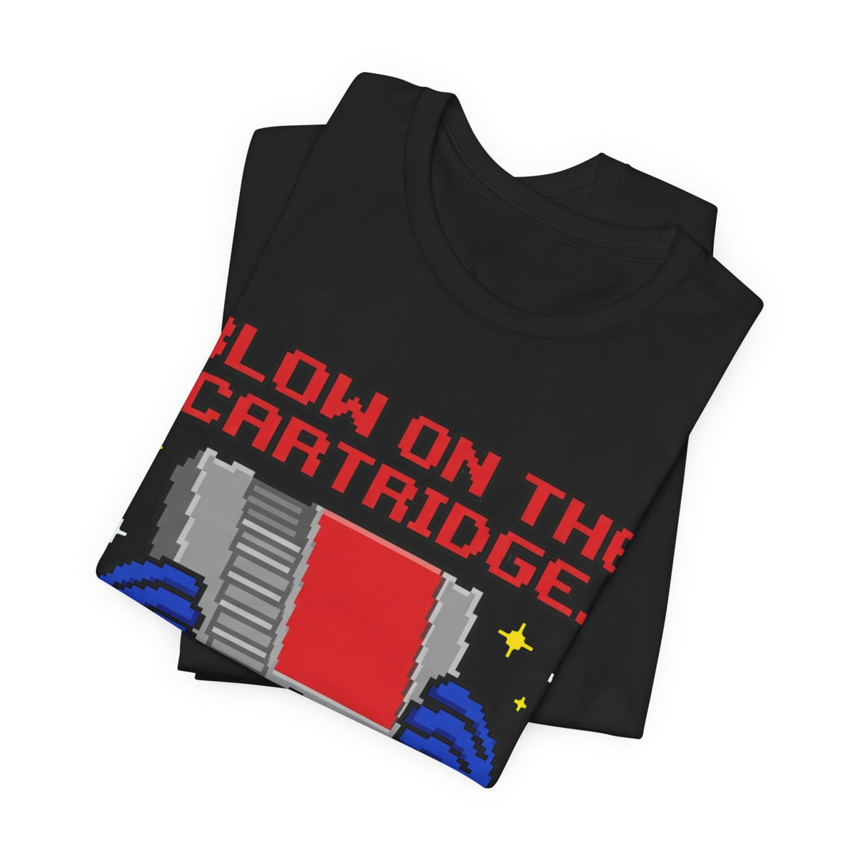 Blow On The Cartridge Trust The Process Retro Tee