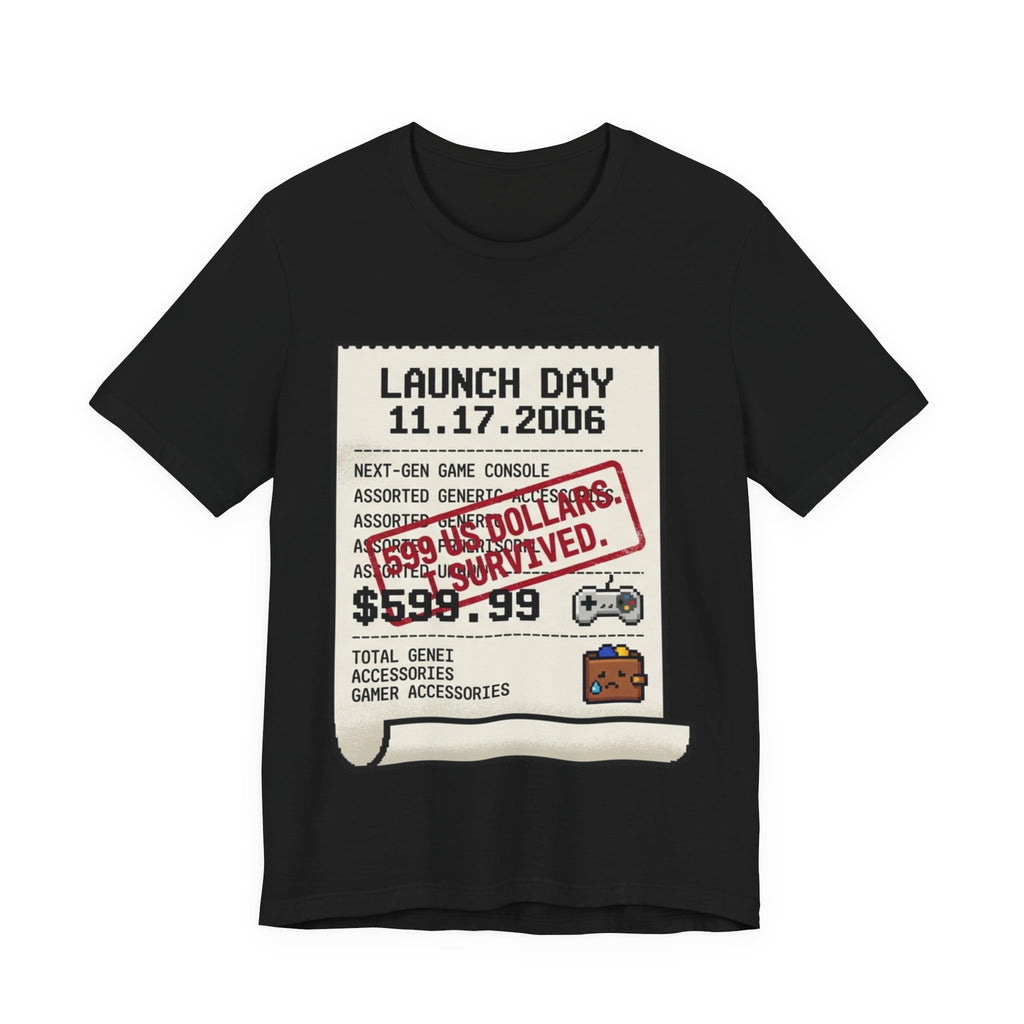 599 US Dollars Survivor Retro Gamer Tee