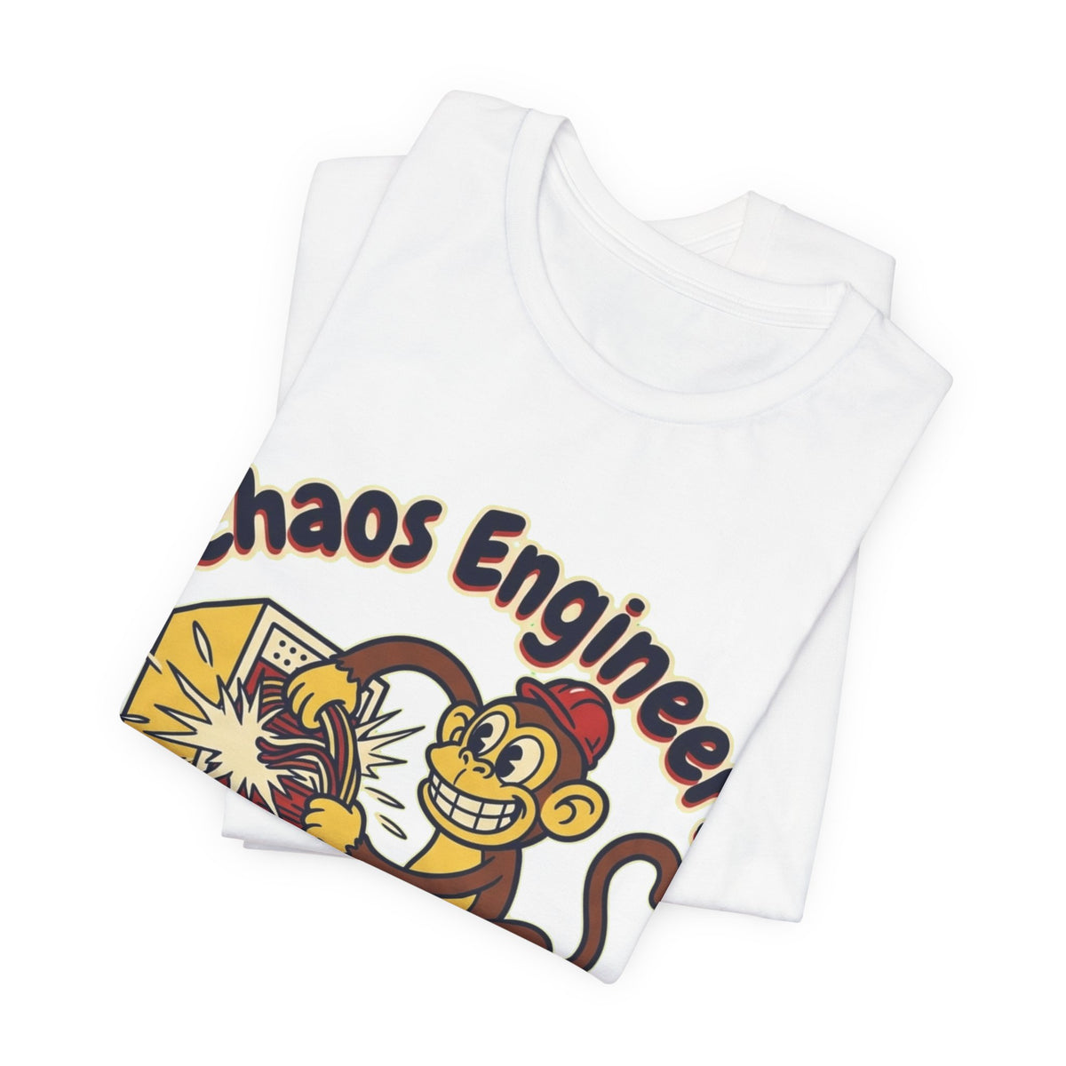 Chaos Engineer Breaks Prod On Purpose Monkey Day Tee