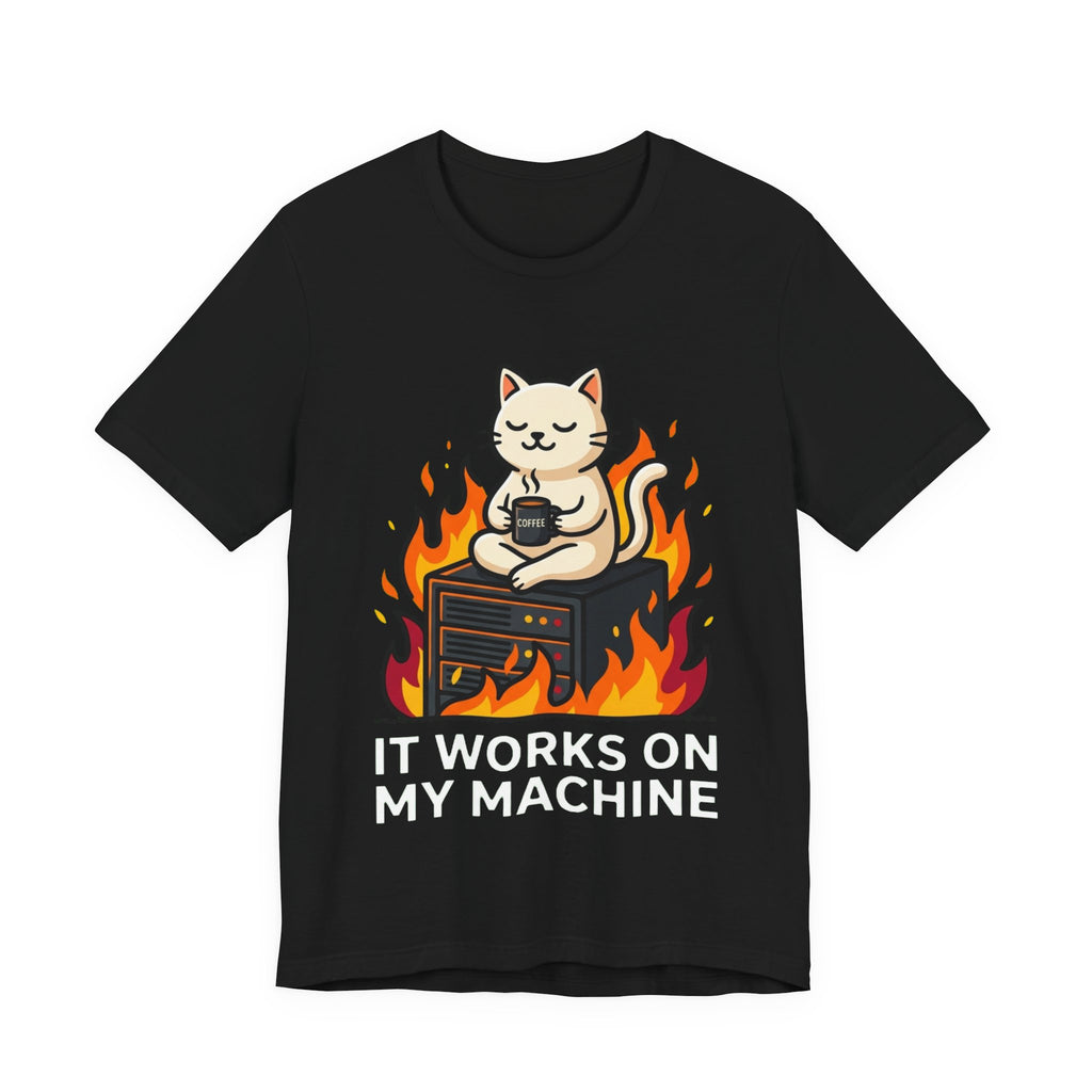 DevOps Calm Cat Server Tee