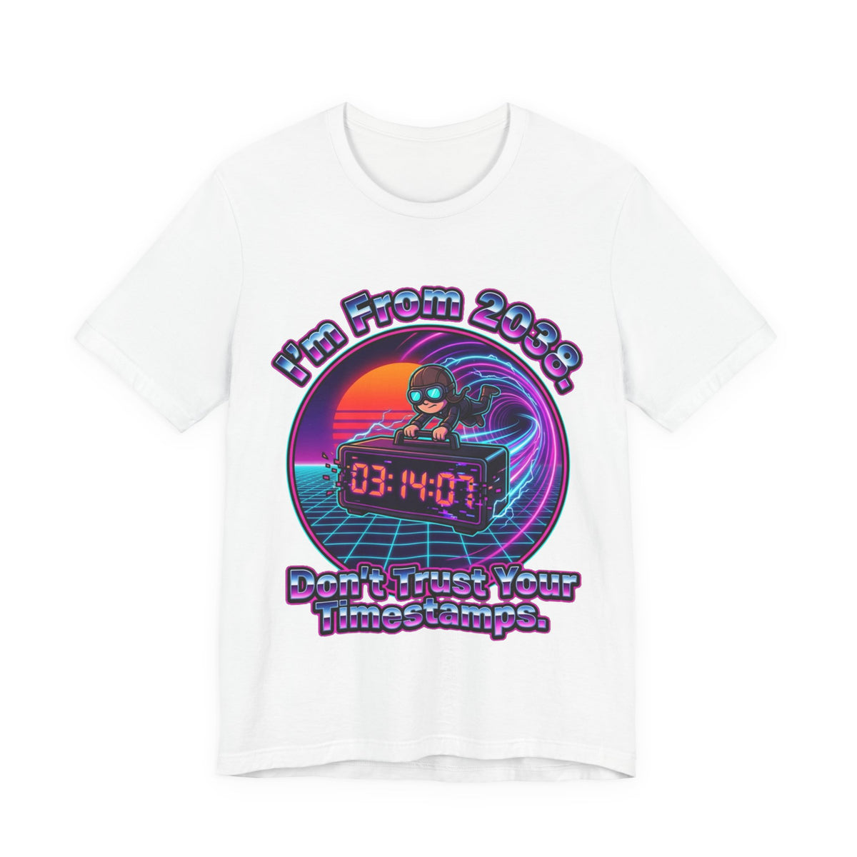I'm From 2038 Timestamp Time Traveler Tee