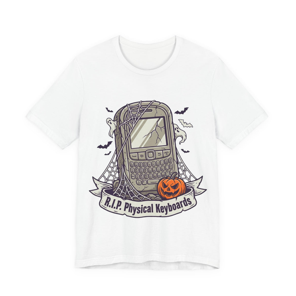 Rest In Keyboard Tech Halloween Tee