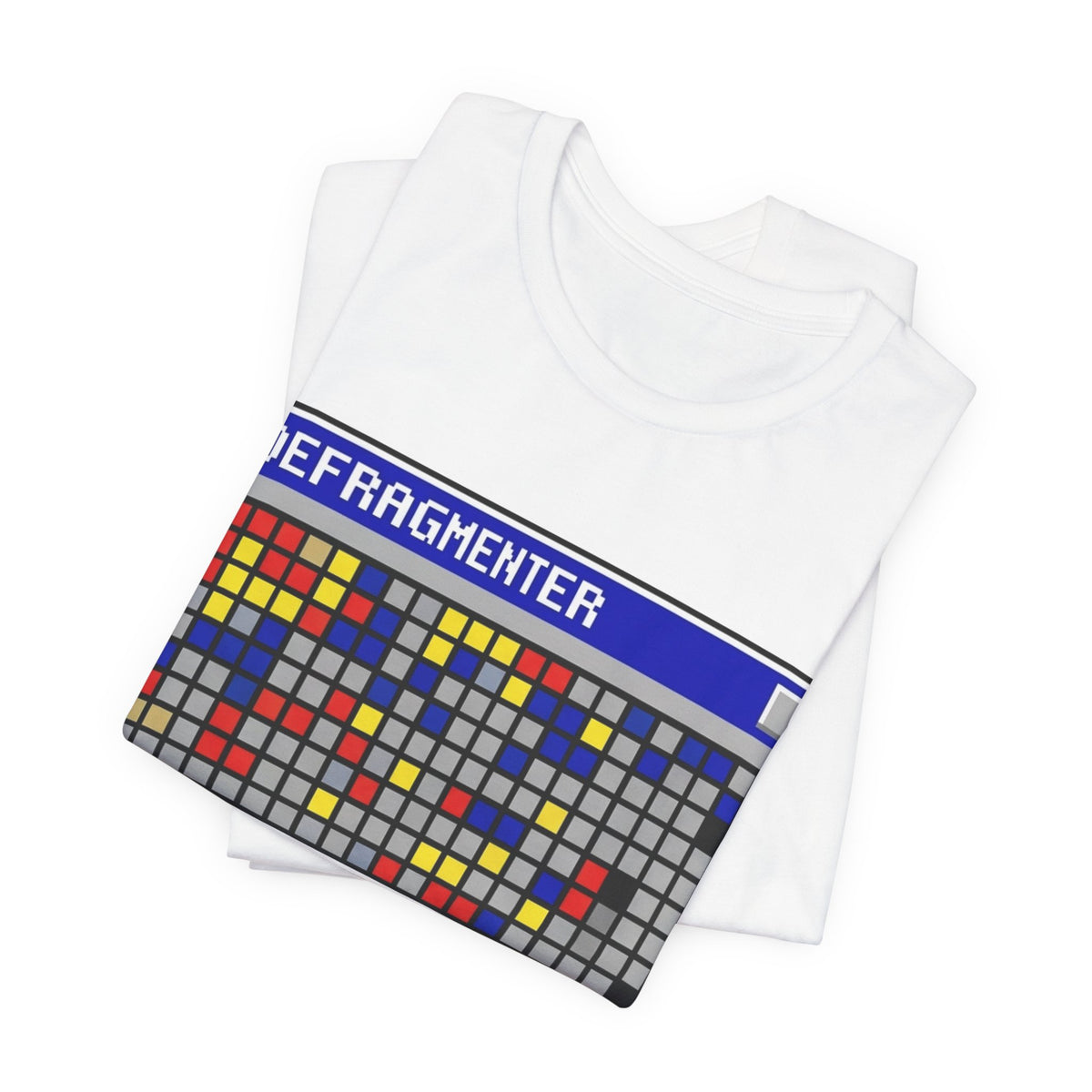 Currently Defragmenting Retro 90s PC Tee