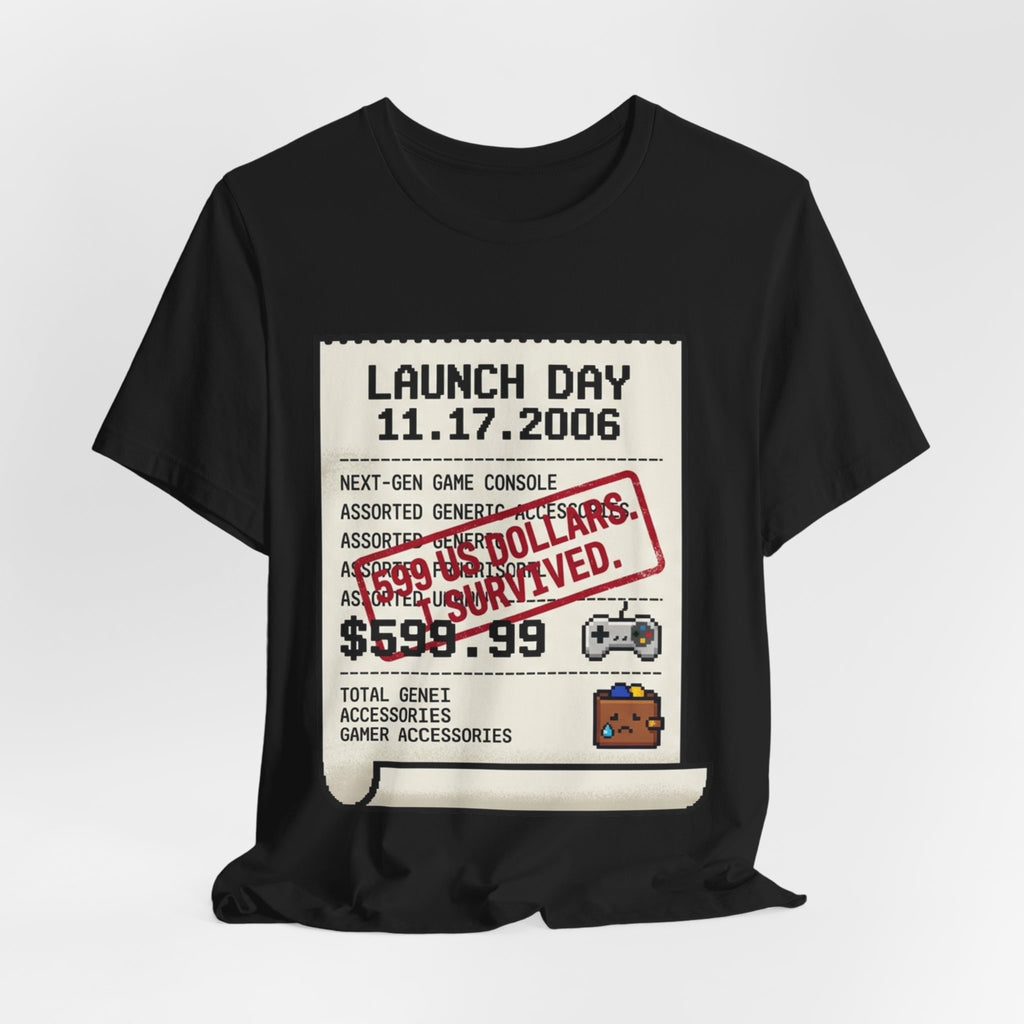 599 US Dollars Survivor Retro Gamer Tee