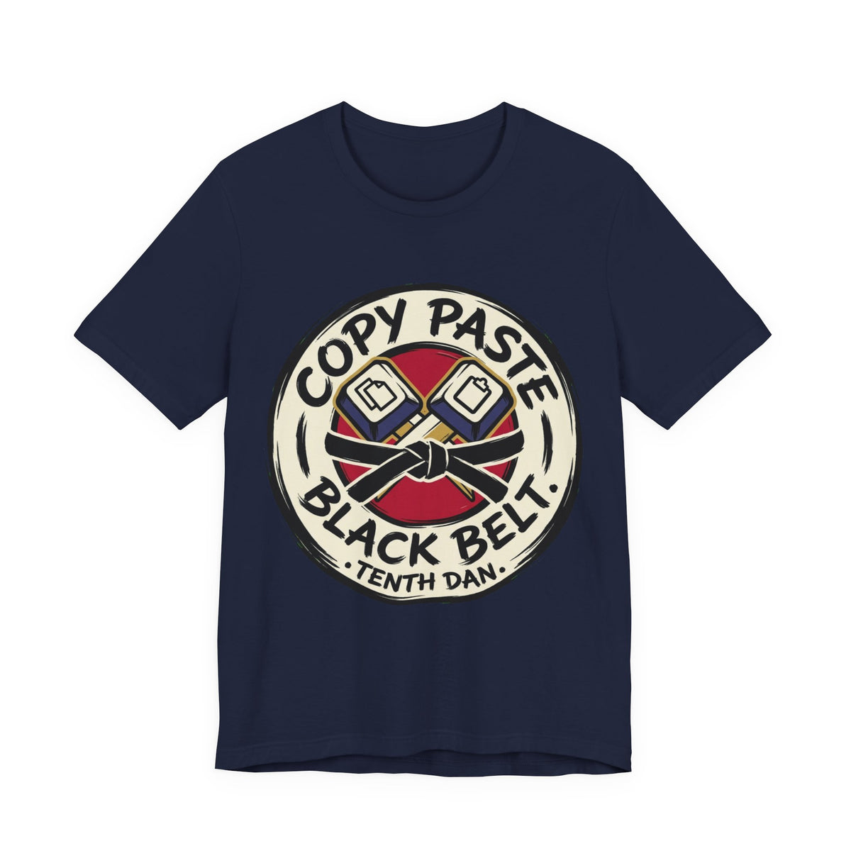Copy Paste Black Belt Developer Tee