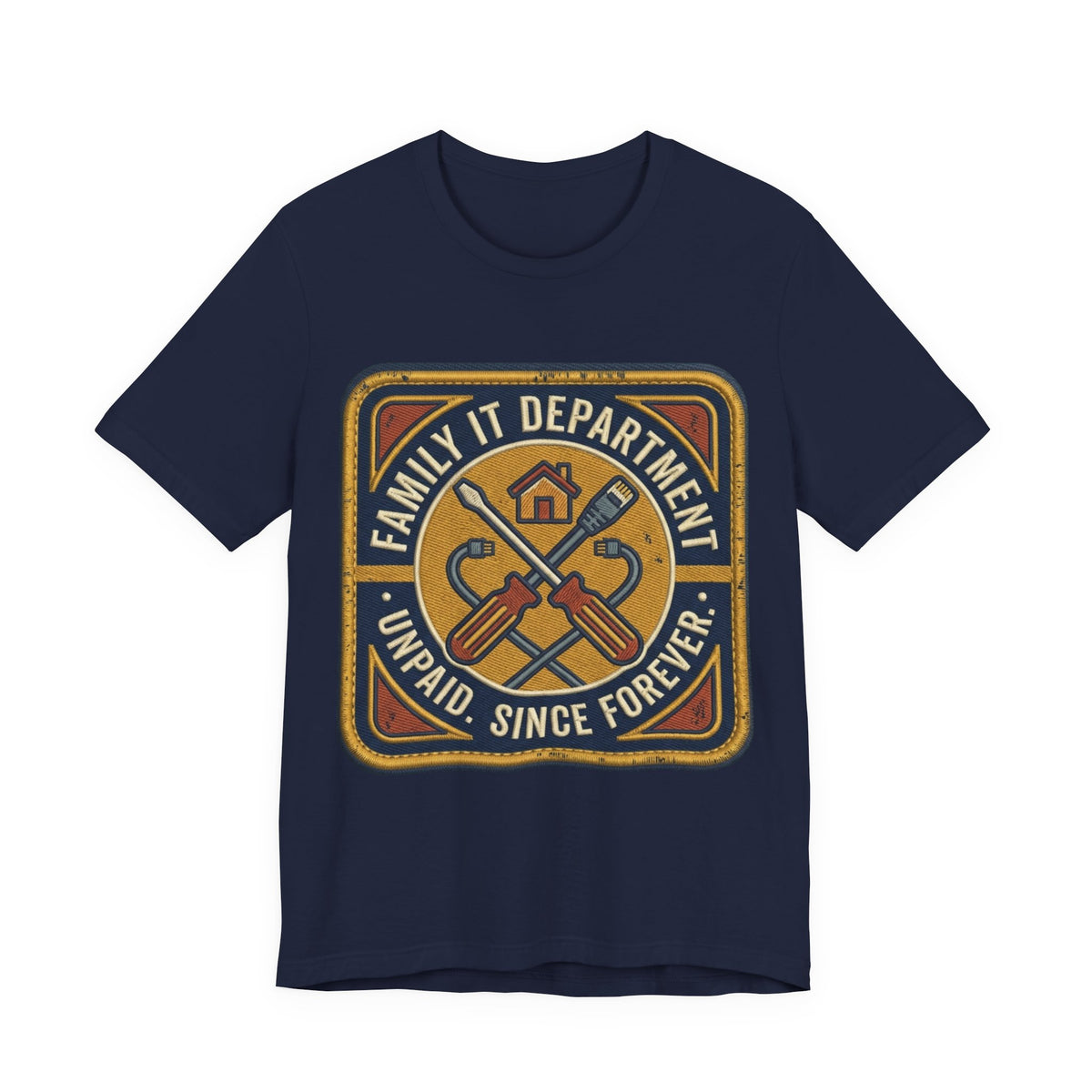 Unpaid Family IT Department Tee