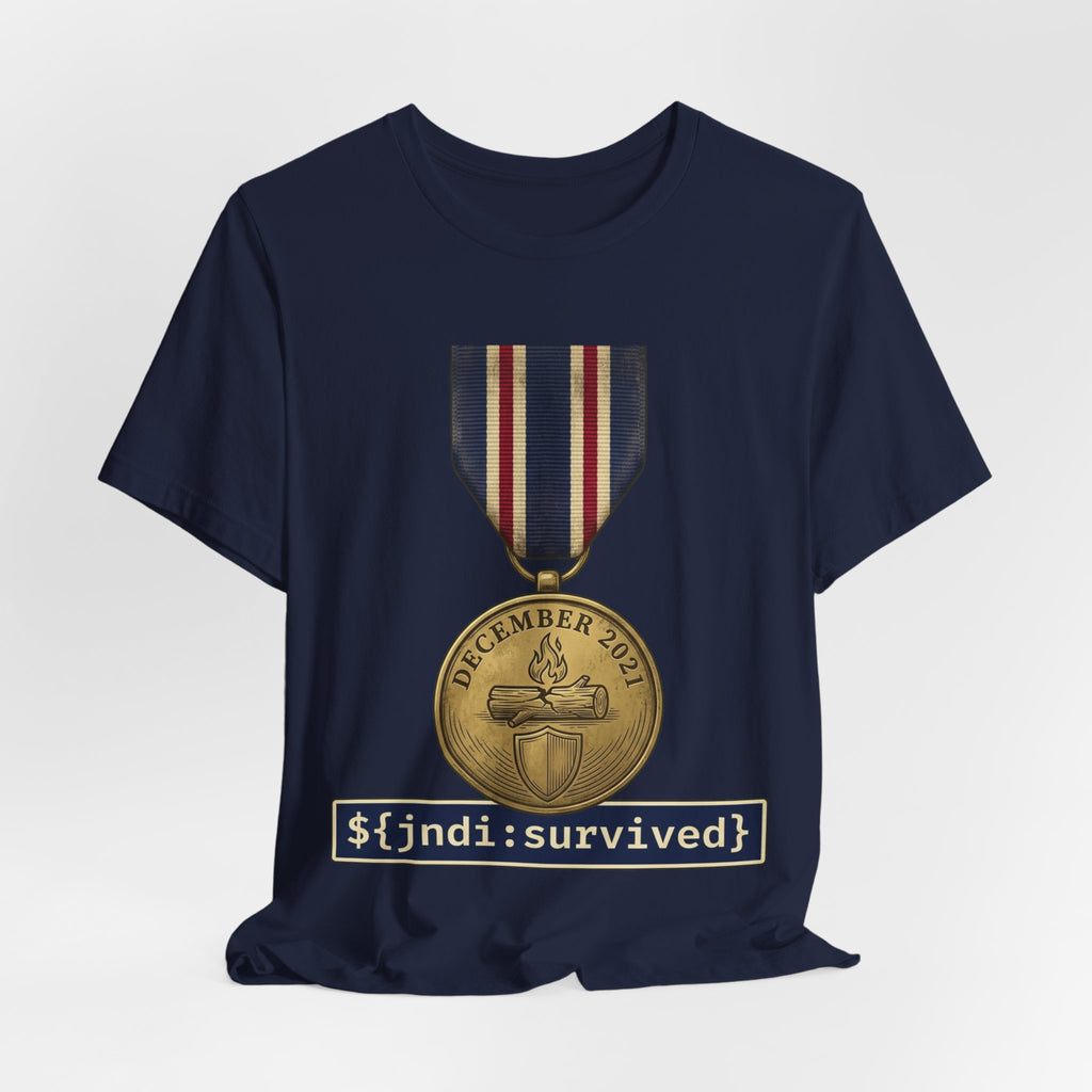 Survived The Logging Apocalypse 2021 Security Tee