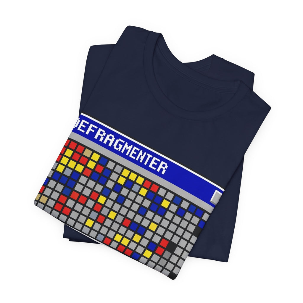 Currently Defragmenting Retro 90s PC Tee