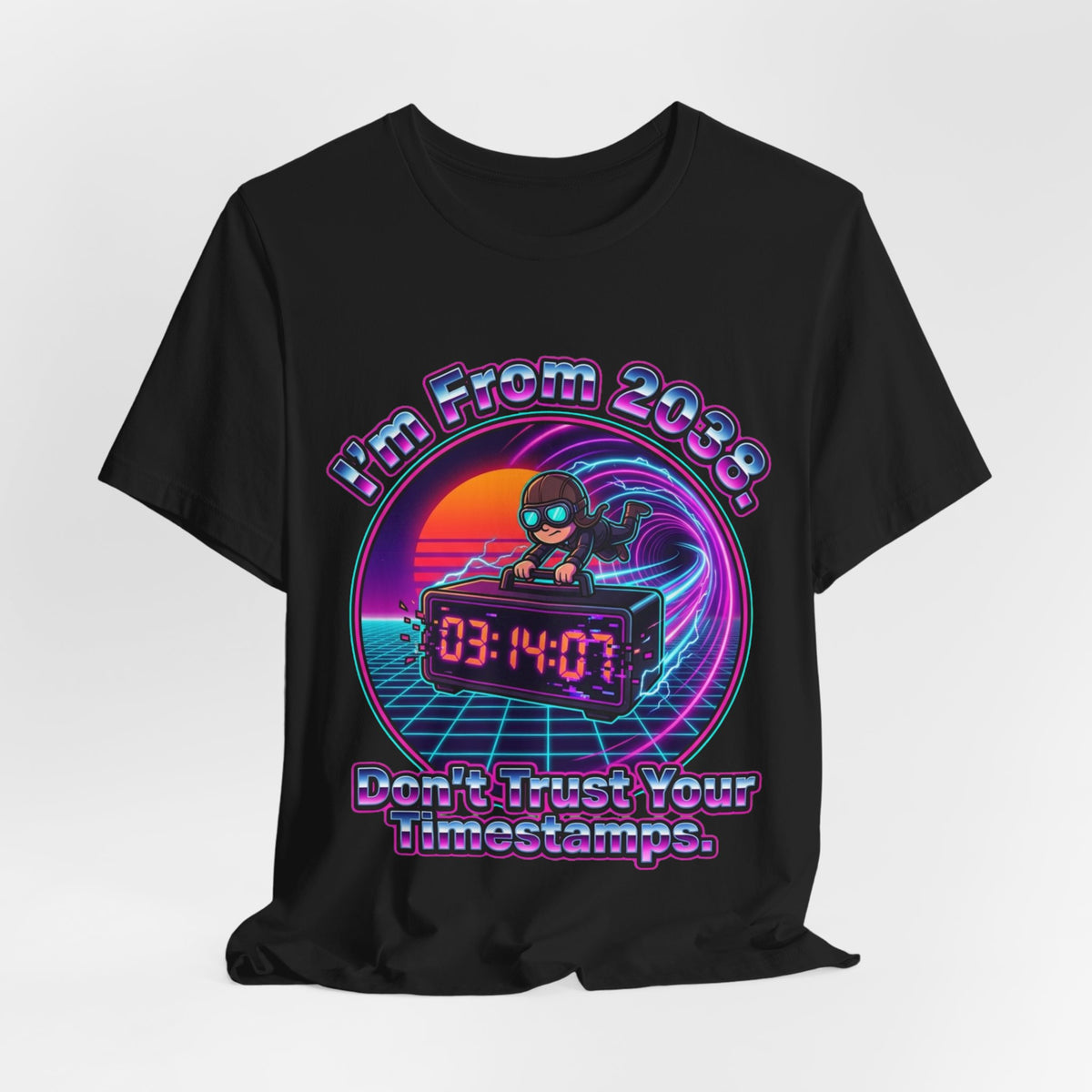 I'm From 2038 Timestamp Time Traveler Tee