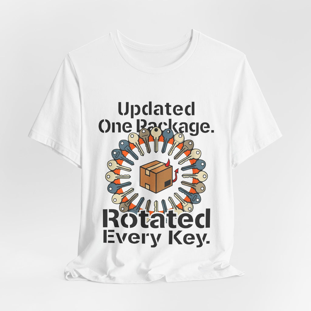 Updated One Package Rotated Every Key Tee