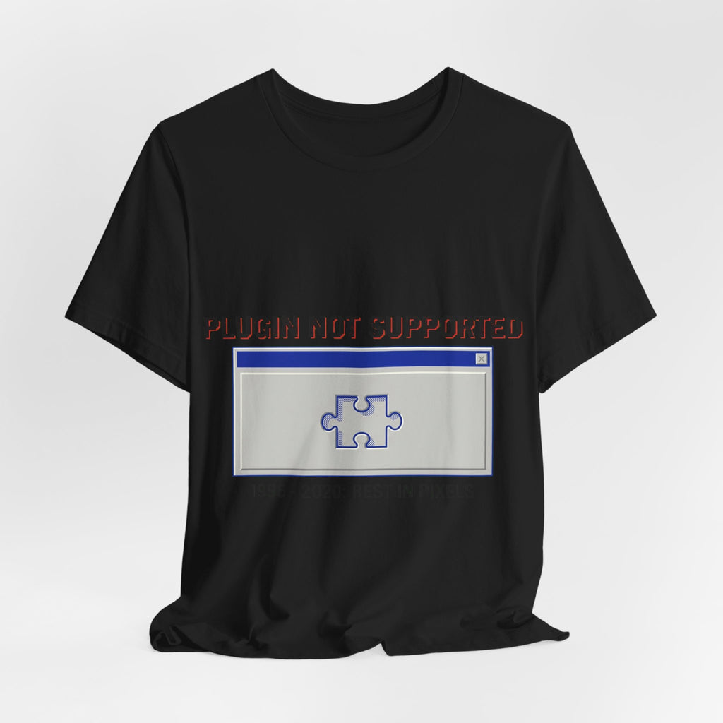 Missing Plugin Memorial Vintage Graphic Tee