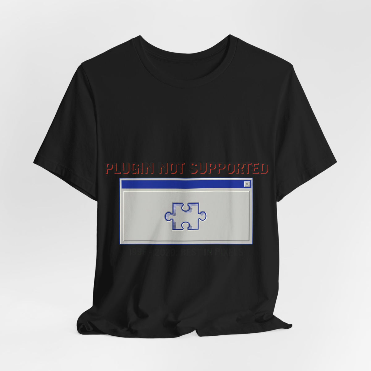 Missing Plugin Memorial Vintage Graphic Tee
