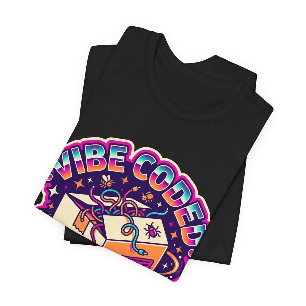 Vibe Coded Please Don't Look Inside AI Tee