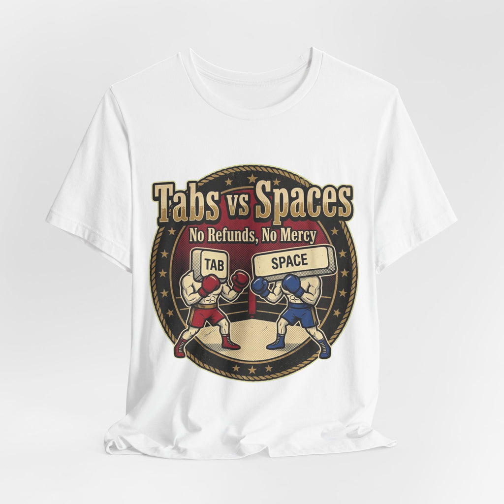 Tabs vs Spaces Main Event Fight Poster Tee