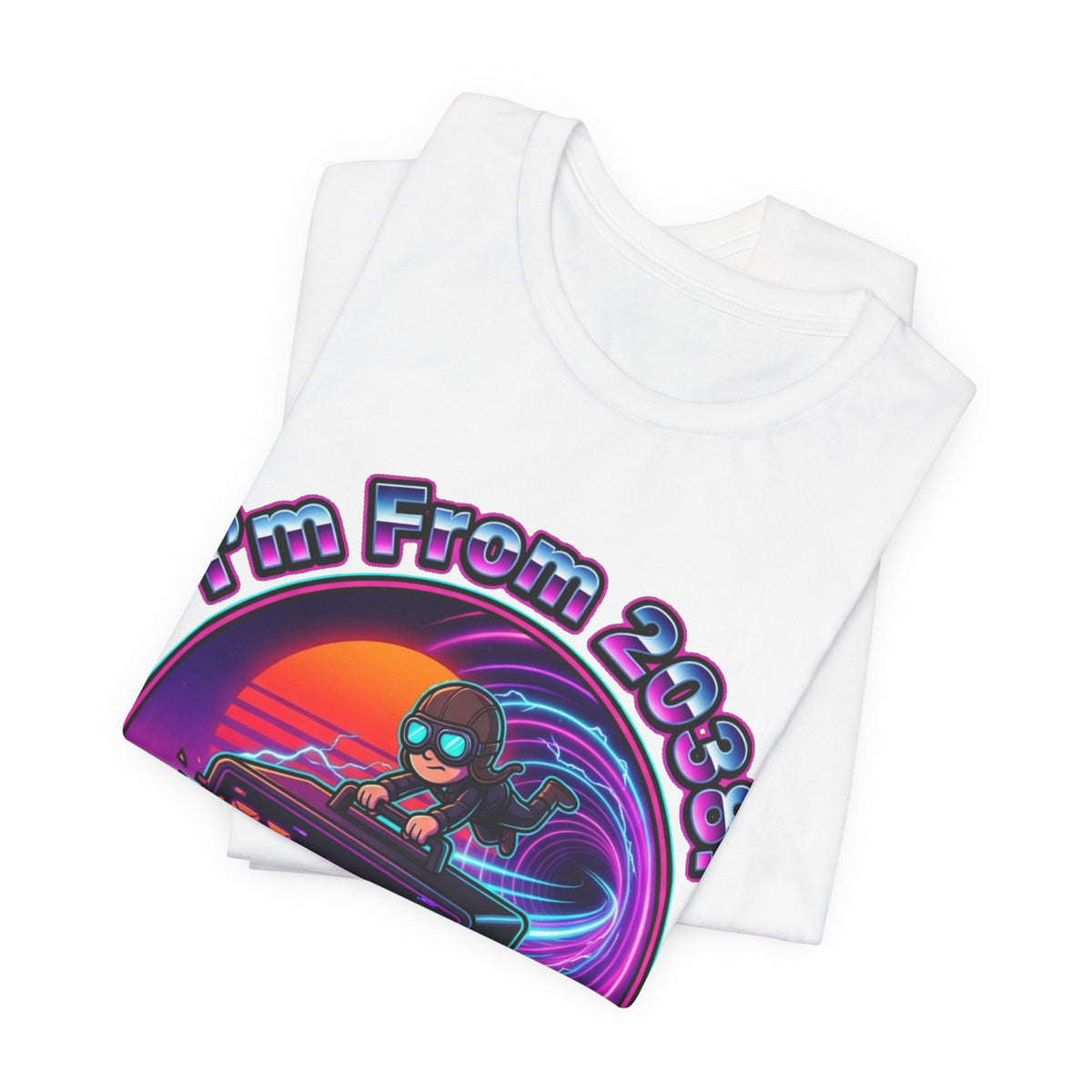 I'm From 2038 Timestamp Time Traveler Tee