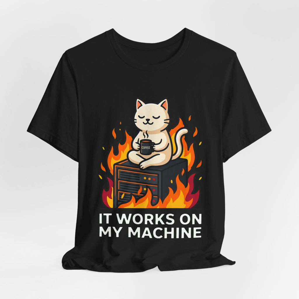 DevOps Calm Cat Server Tee