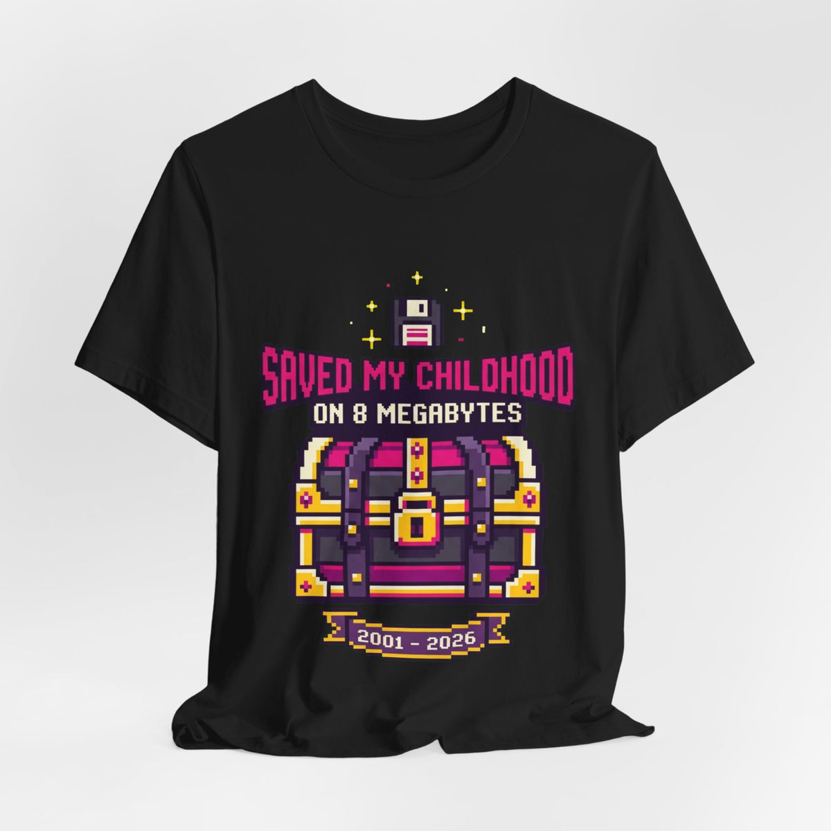 Saved My Childhood On 8MB Retro Gamer Tee