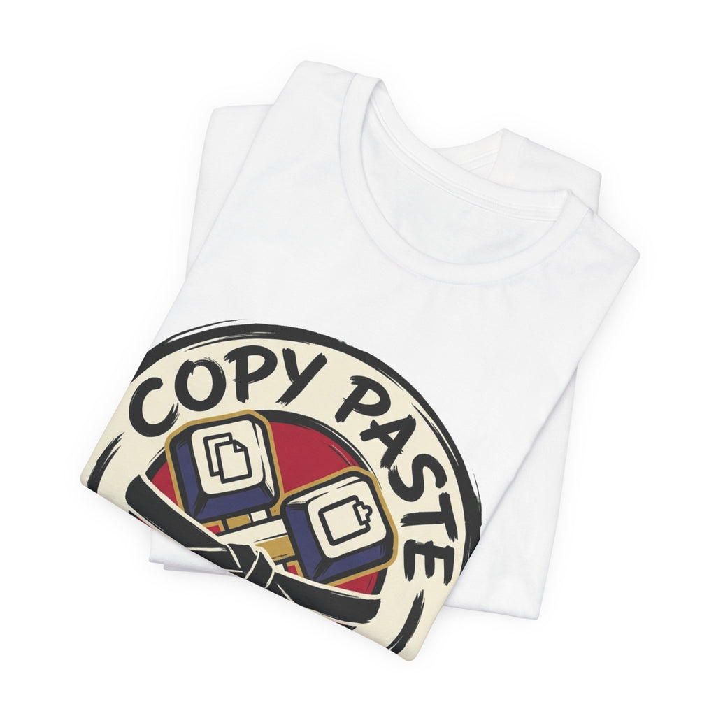 Copy Paste Black Belt Developer Tee