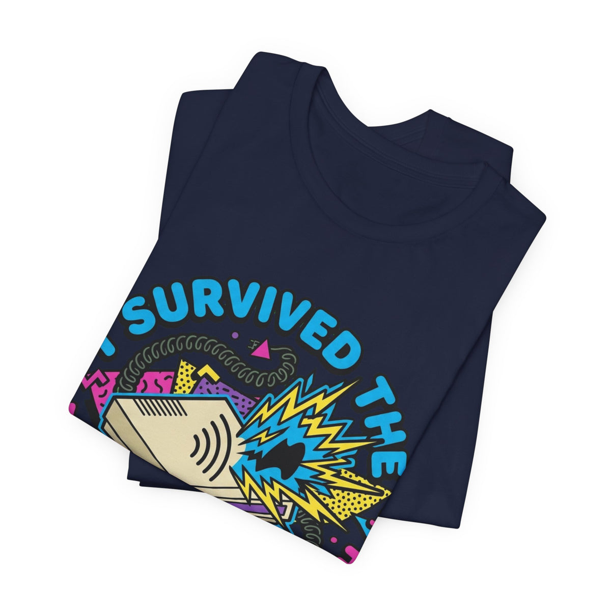 I Survived The Dial-Up Screech 90s Tee