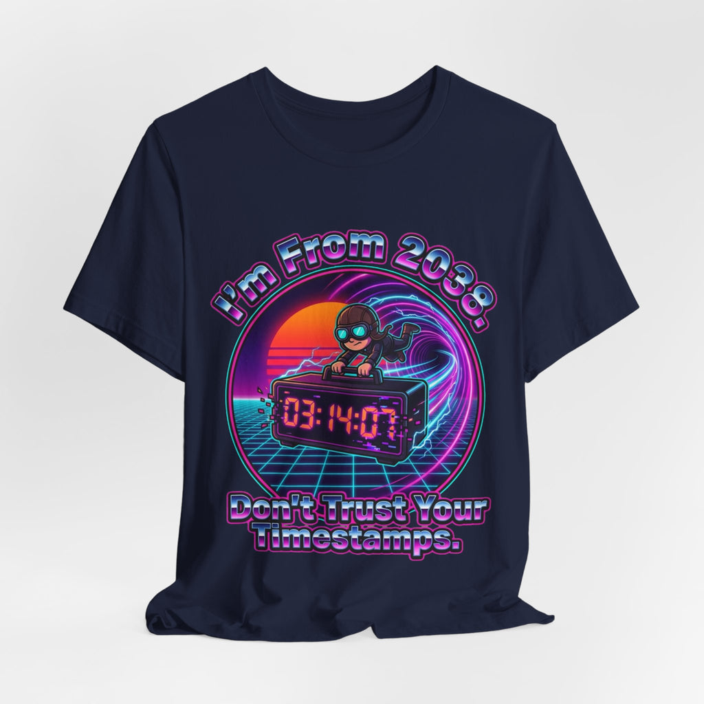 I'm From 2038 Timestamp Time Traveler Tee