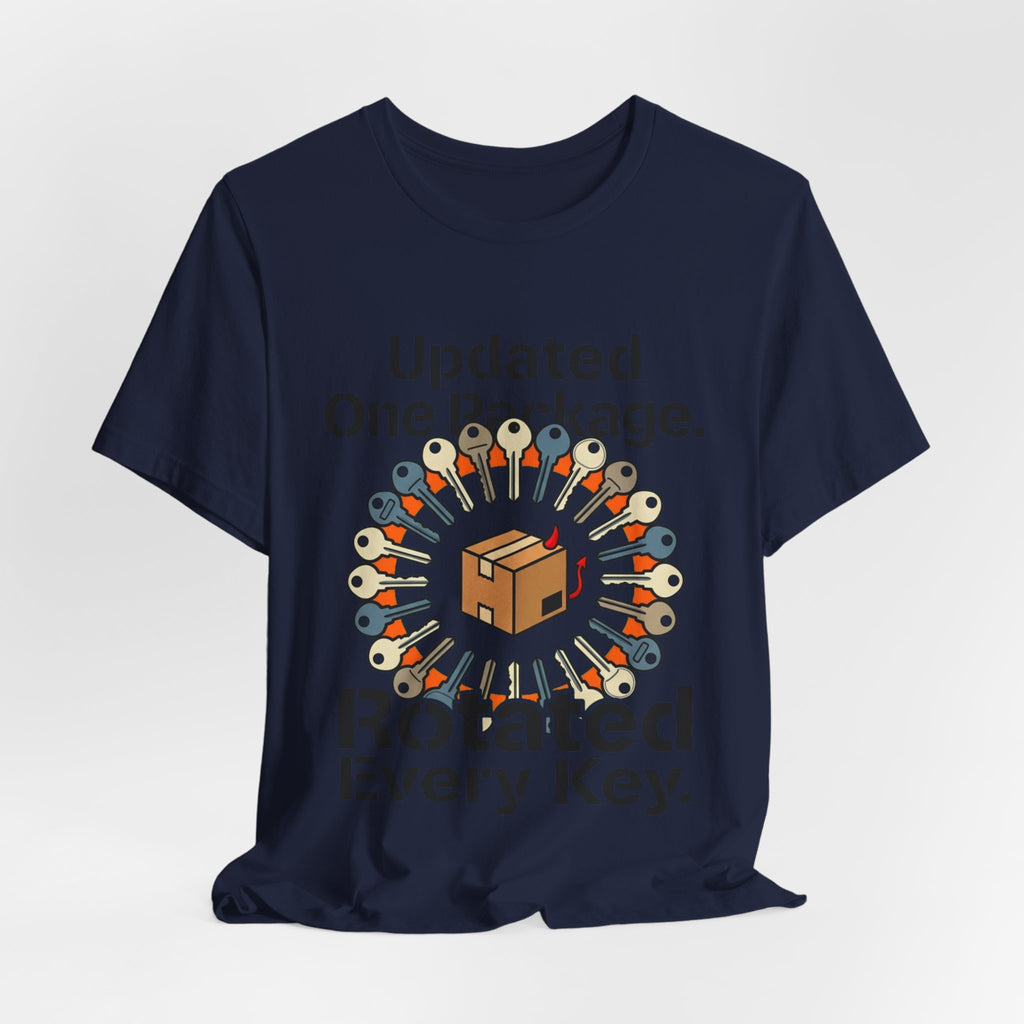 Updated One Package Rotated Every Key Tee