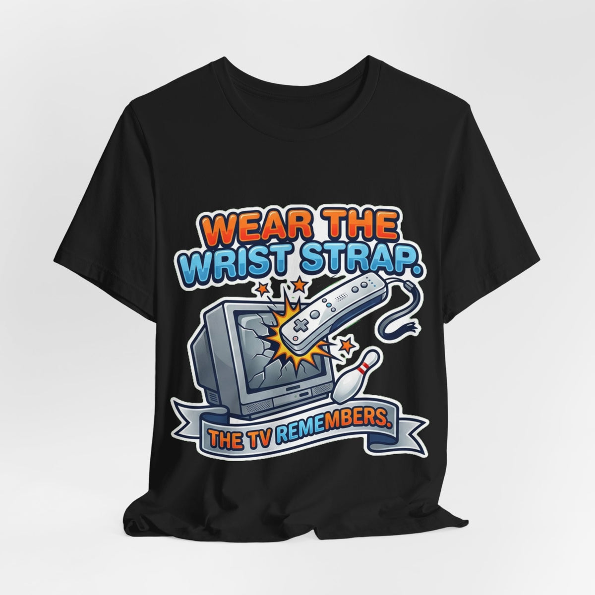 Wear The Wrist Strap 2006 Retro Gamer Tee
