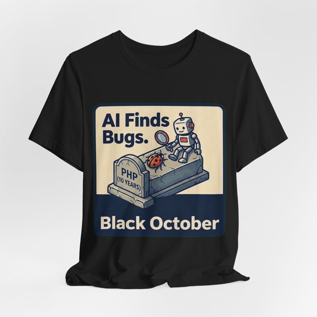 AI Finds Bugs Humans Get Paged Tee