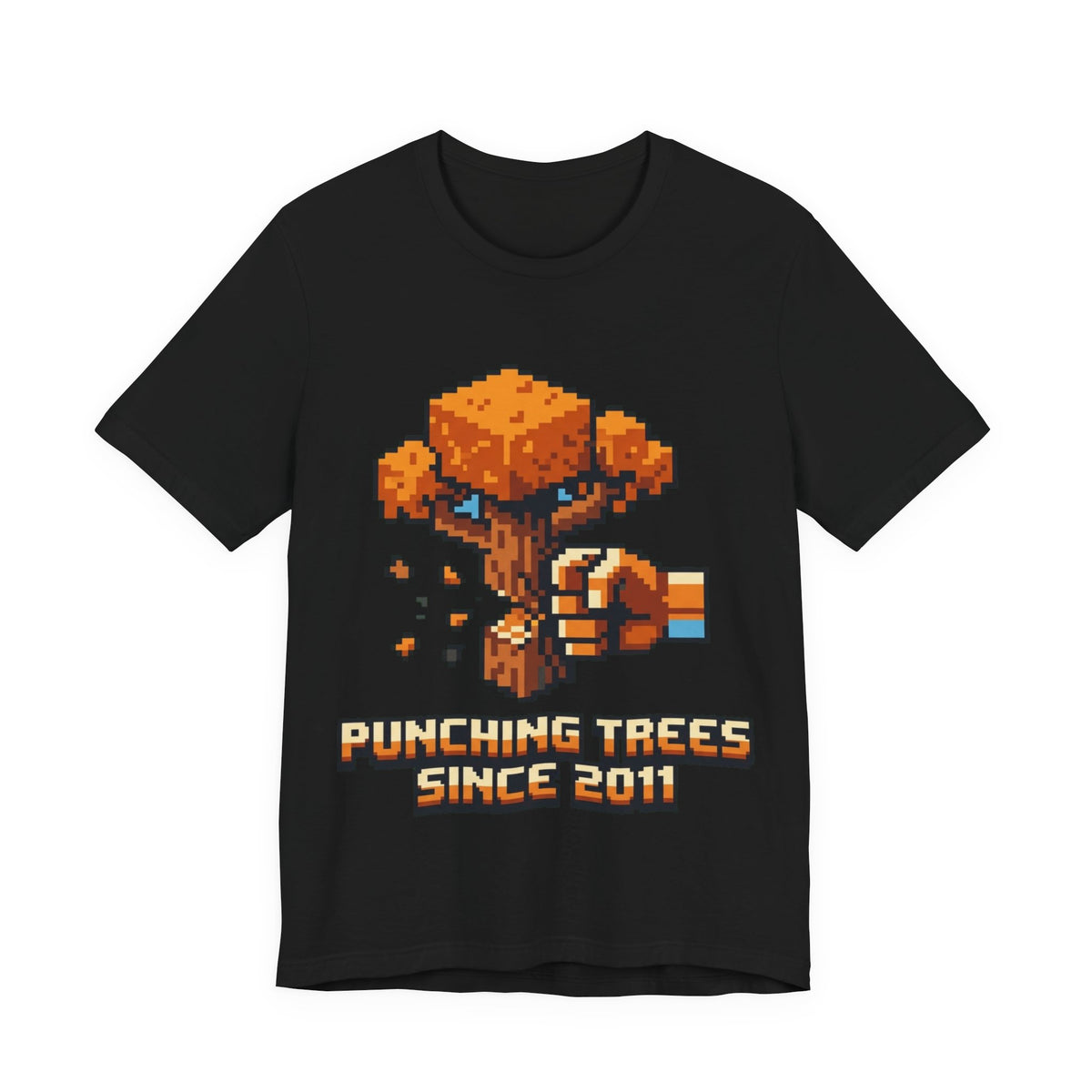 Punching Trees Since 2011 Pixel Tee