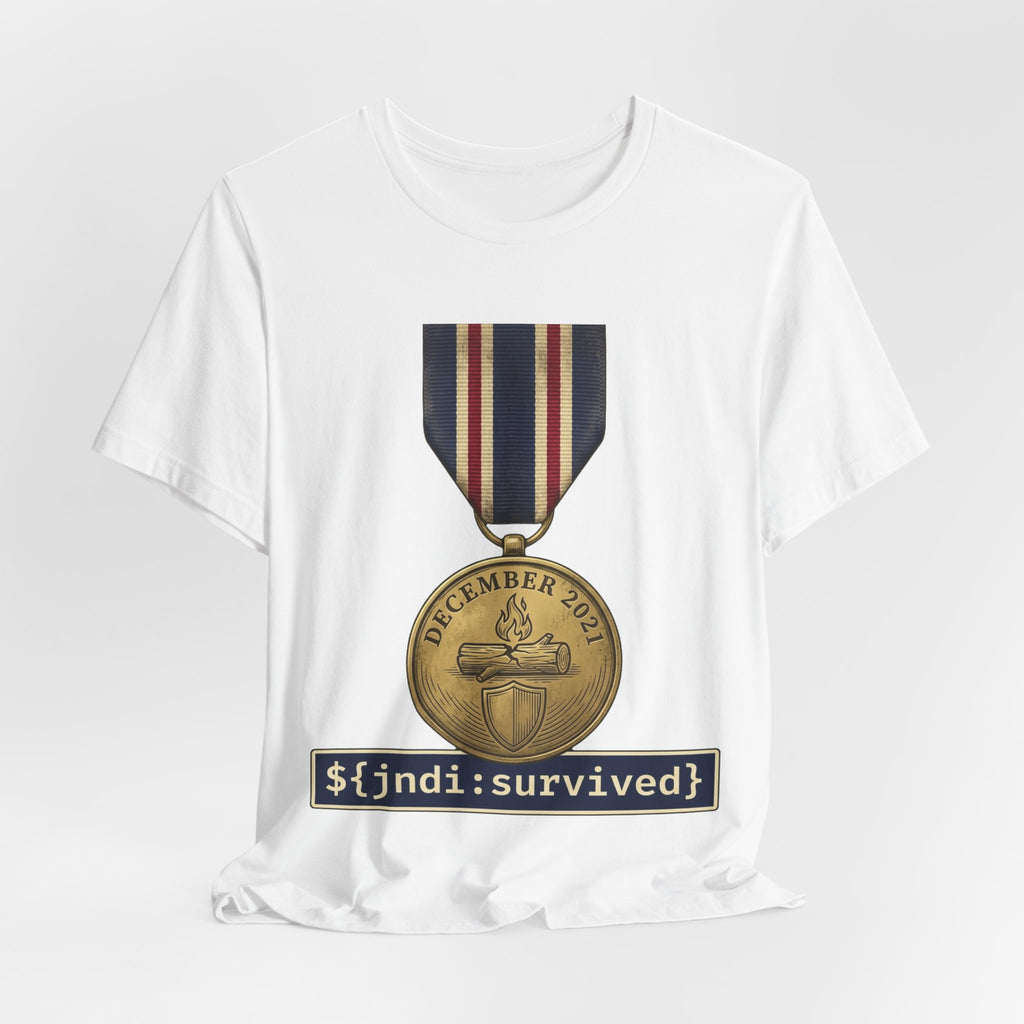 Survived The Logging Apocalypse 2021 Security Tee