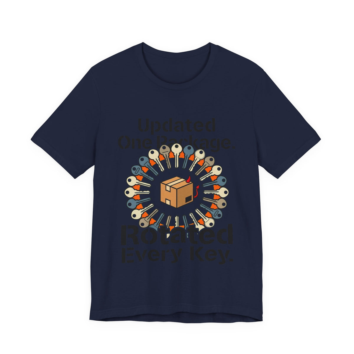 Updated One Package Rotated Every Key Tee