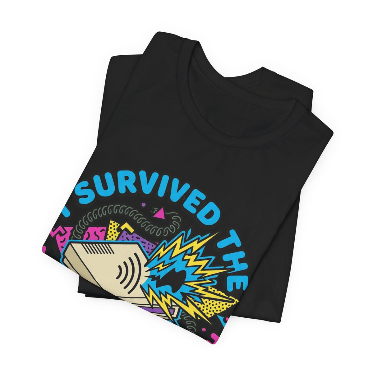 I Survived The Dial-Up Screech 90s Tee