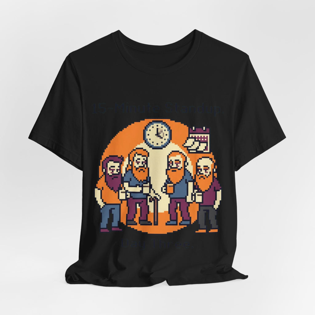 15 Minute Standup Day Three Pixel Tee