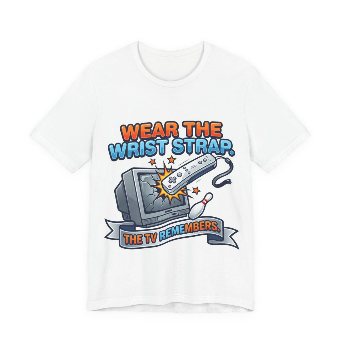 Wear The Wrist Strap 2006 Retro Gamer Tee