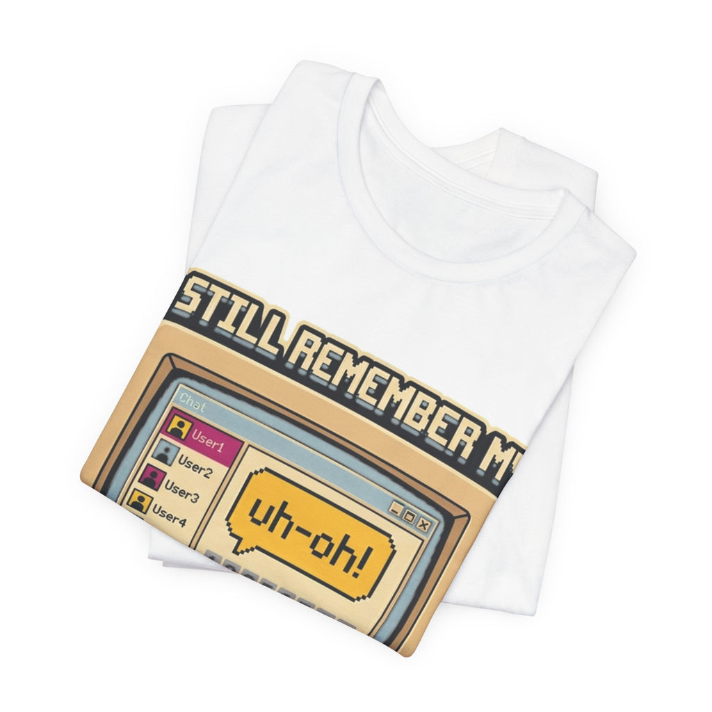 Remember My 9-Digit Messenger Number 90s Tee