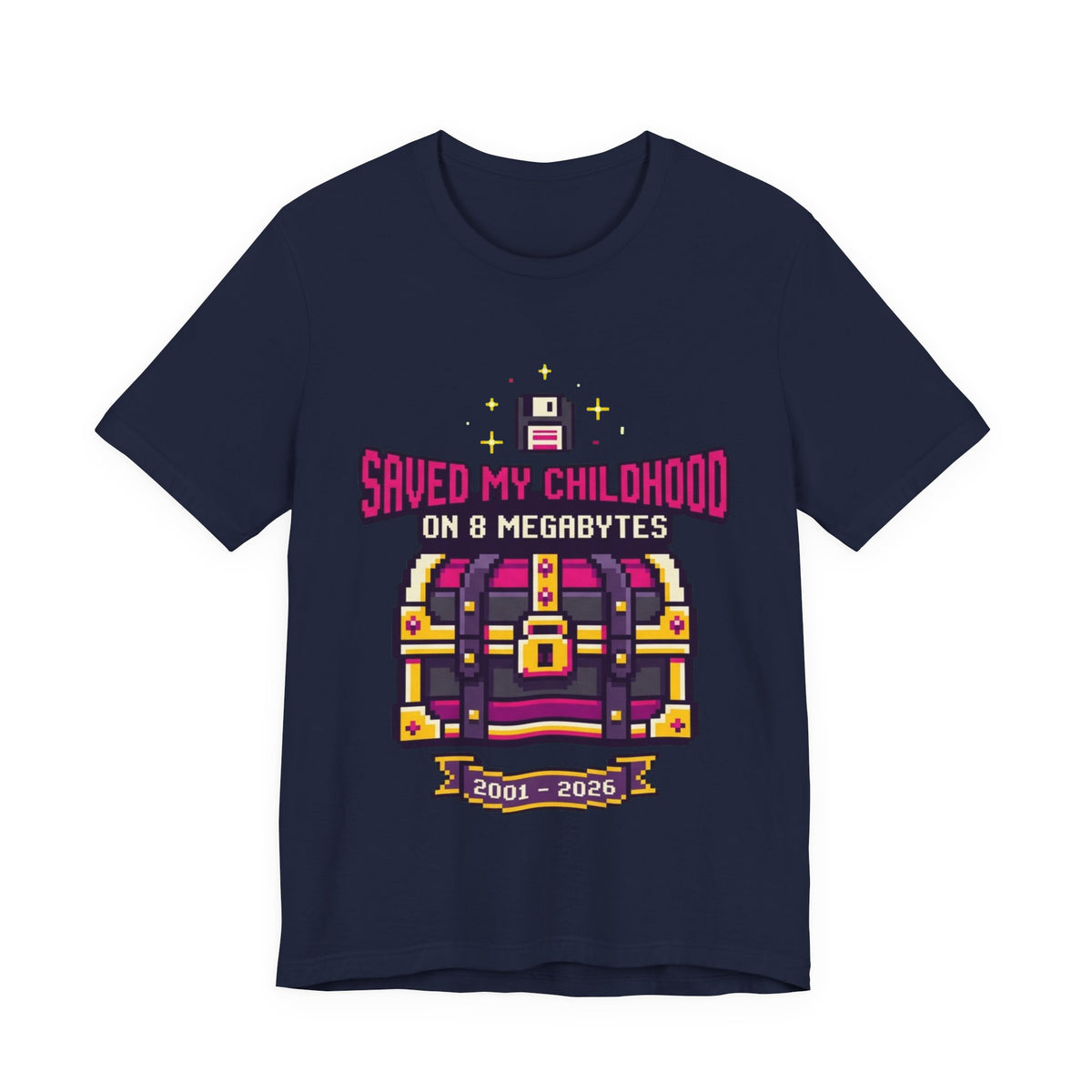 Saved My Childhood On 8MB Retro Gamer Tee