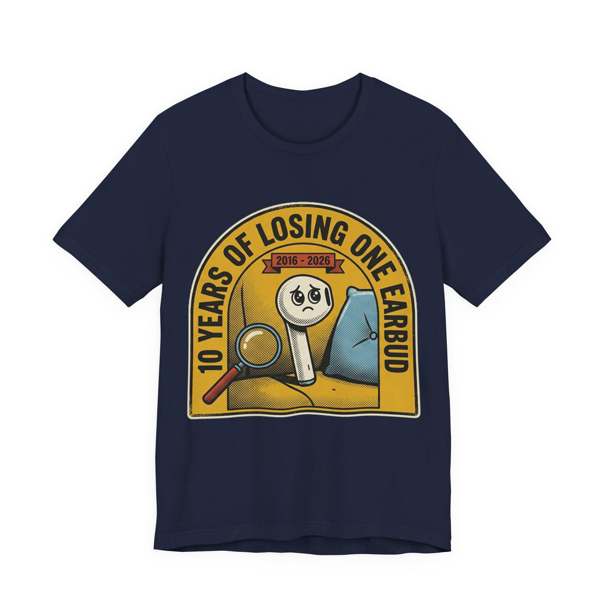 Lost One Earbud 10 Years Gadget Tee